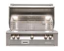 Alfresco Stainless Steel 36 in. 3-Burner Built-in Grill in Stainless Steel 