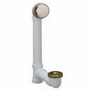 Watco Brushed Nickel 14 in. Plastic Lift & Turn Drain 