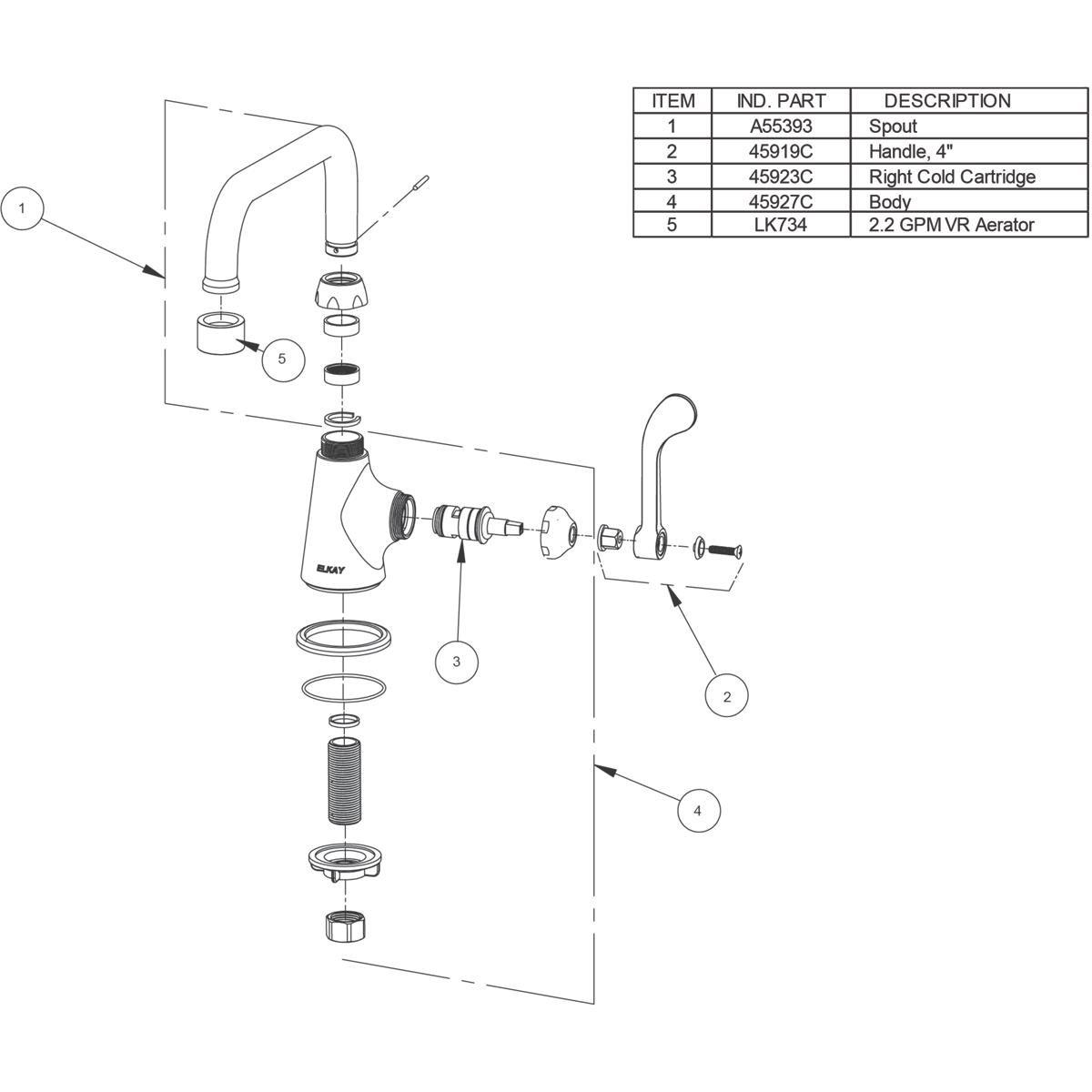 Elkay Lustrous Satin 14-1/2 x 14-1/2 in. Undermount Stainless Steel Bar Sink 