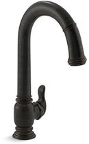 Single Hande Pull Down Touchless Kitchen Faucet with Magnetic Docking, Sweep Spray and Response Technology in Oil Rubbed Bronze