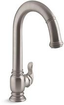 Single Hande Pull Down Touchless Kitchen Faucet with Magnetic Docking, Sweep Spray and Response Technology in Vibrant® Stainless