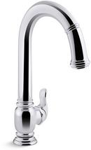 KOHLER Polished Chrome Single Hande Pull Down Touchless Kitchen Faucet with Magnetic Docking, Sweep Spray and Response Technology 