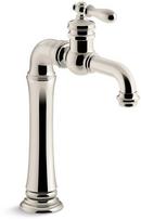 KOHLER Vibrant&reg; Polished Nickel Single Handle Lever Bar Faucet 
