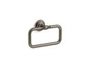 KOHLER Vintage Nickel Rectangular Closed Towel Ring 
