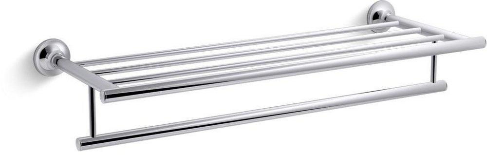 KOHLER Polished Chrome 24 in. Towel Bar 