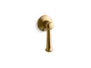 Right-Hand Trip Lever in Vibrant® Moderne Brushed Gold
