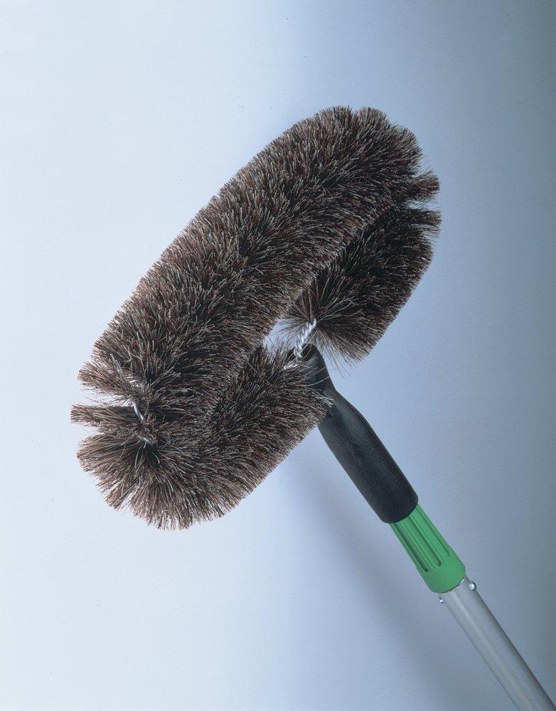 Unger Brown 5 in. Galvanized Wire and Horsehair Brush in Brown 