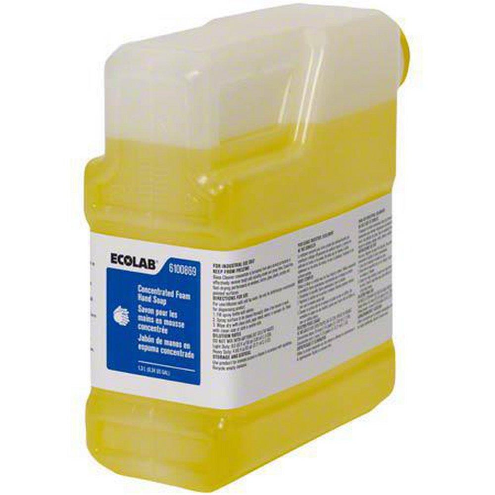Ecolab Yellow Concentrated Foam Hand Soap (Case of 2) 