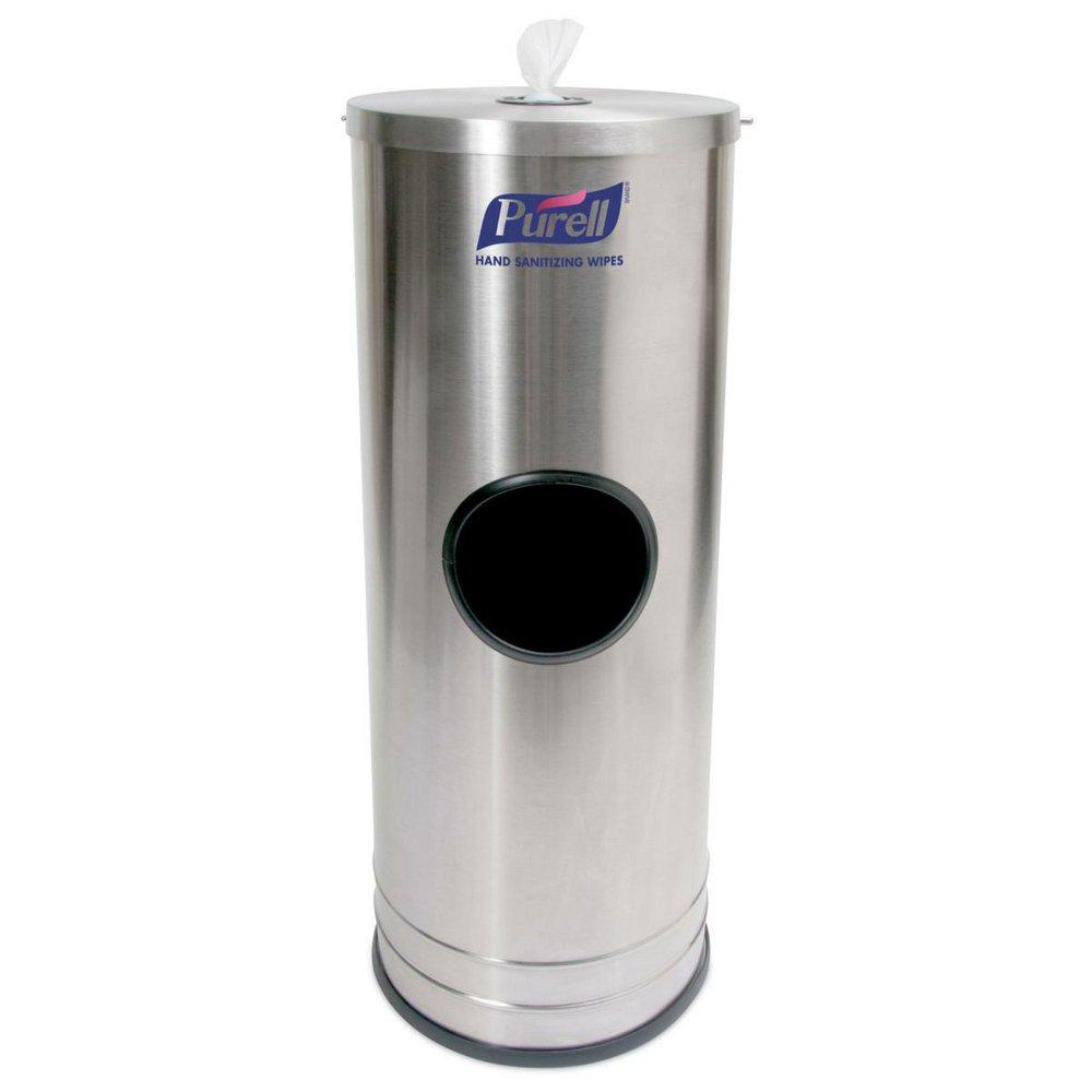 PURELL&reg; Stainless Steel Stand with Trash 