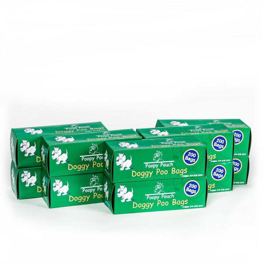 Crown Products Green 13 in. Pet Waste Bag (Case of 10) 