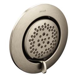 Dual Function Body Spray in Brushed Nickel