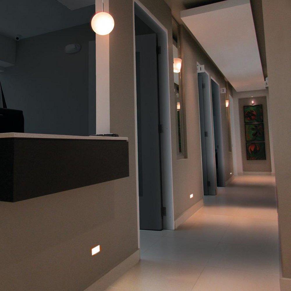 WAC Lighting White Outdoor LED Step Light 