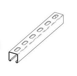 1-31/50 in. x 10 ft. 12 ga Pre-Galvanized Steel SH Channel Strut