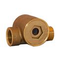 FPPI&reg; Rough Brass 3-3/8 in. Brass Alloy and Plastic Sight Glass 