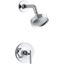 Bath Mixer with Single Lever Handle in Starlight Polished Chrome