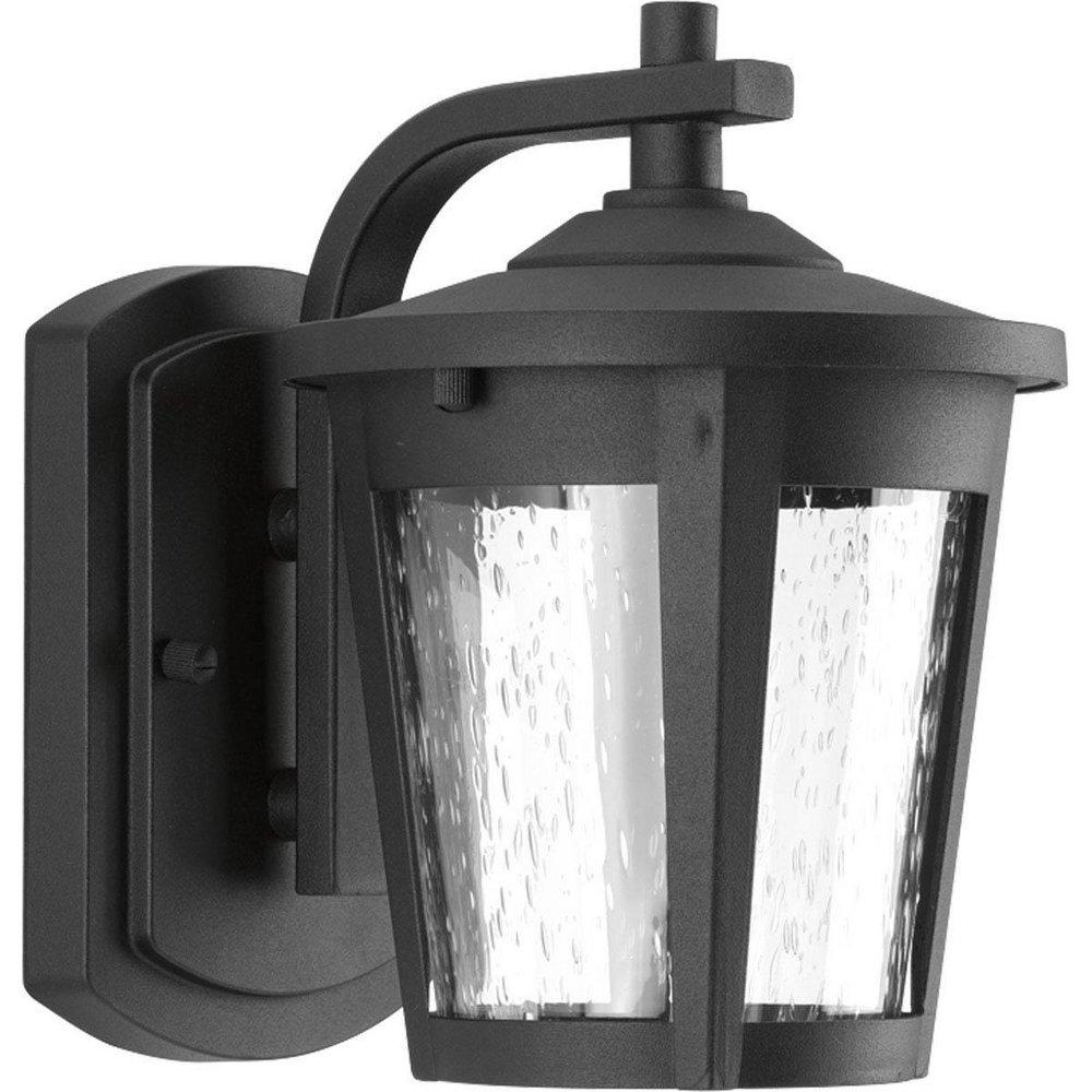 Progress Lighting Black 9W 1-Light Wall lantern 