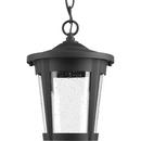 9W 1-Light LED Hanging Lantern in Black