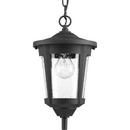 1-Light 100W Hanging Lantern in Black