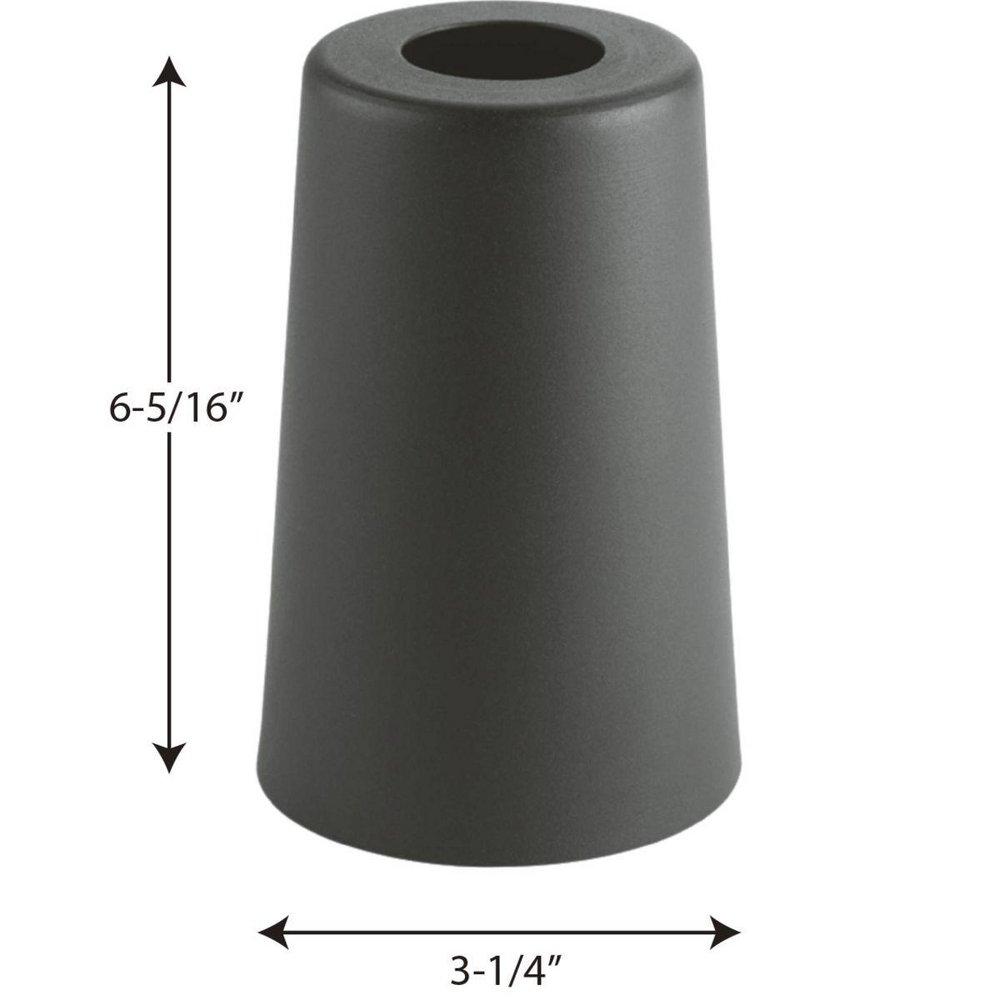 Progress Lighting Black 3-1/4 in. Small Dark Sky Shield 