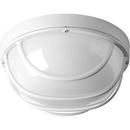 9-1/2 in. 17W 1-Light Flushmount Ceiling Fixture in White
