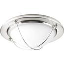 Progress Lighting Brushed Nickel 11 in. 17W 120V 3000 Kelvin 1211 Lumens LED Flush Mount Ceiling Fixture 