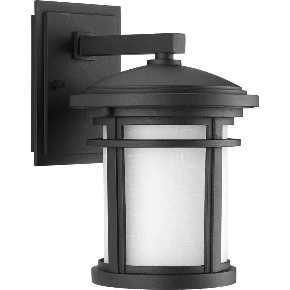 Progress Lighting Black 9W 1-Light LED Outdoor Wall Sconce 
