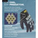 Mechanix Wear Black Rubber Glove in Black 