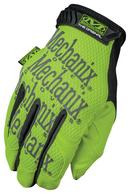 XL Size Synthetic Leather and Plastic High Visibility Mechanics Glove