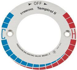 63/100 in. Plastic Escutcheon Kit for Temptrol