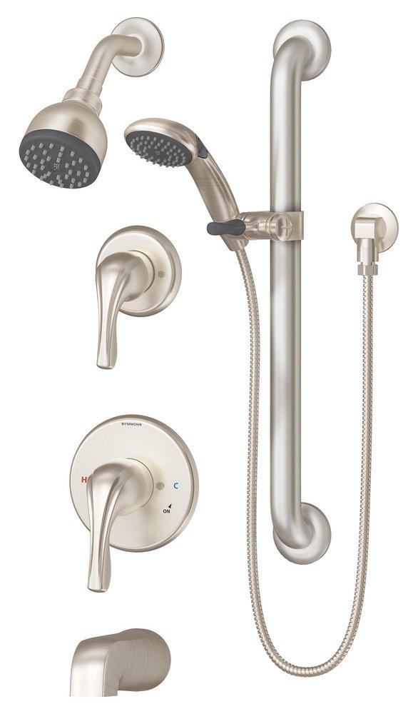 Symmons Industries Satin Nickel Two Handle Single Function Shower System 