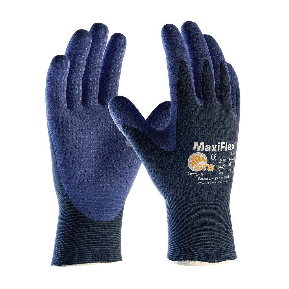 PIP&reg; Blue Foam, Plastic and Rubber Gloves in Blue 