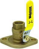 Webstone a brand of NIBCO IPS x Flanged Brass Full Port Ball Valve 