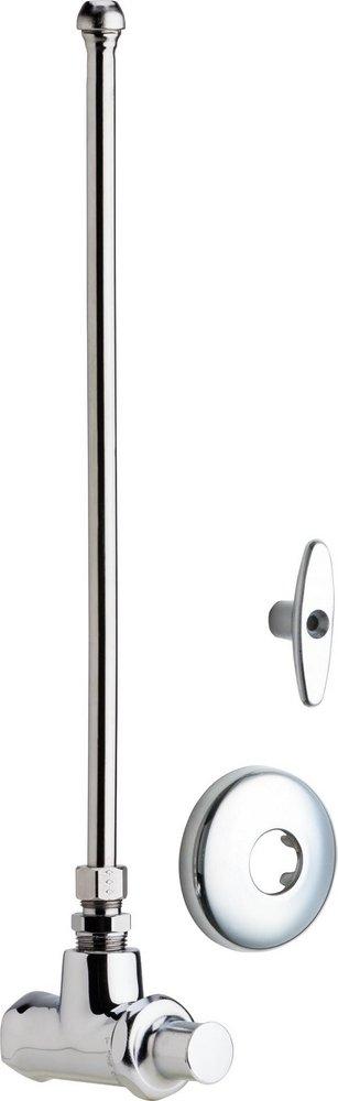 Chicago Faucets Polished Chrome 1/2 x 3/8 in. Supply Kit 