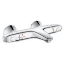 GROHE StarLight&reg; Chrome Two Handle Roman Tub Faucet 