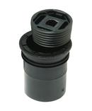 Rectorseal Black Floor Drain Trap Sealant with Check Valve 