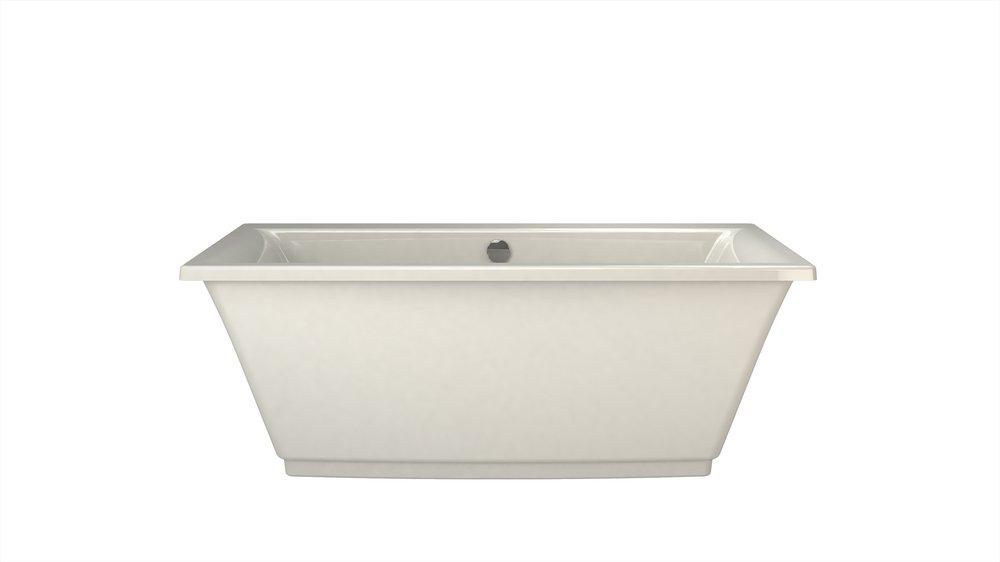 JACUZZI&reg; Oyster 66 x 36 in. Freestanding Bathtub with Center Drain 
