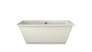 JACUZZI&reg; Oyster 66 x 36 in. Freestanding Bathtub with Center Drain 