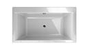 66 x 36 in. Soaker Drop-In Bathtub with Center Drain in White