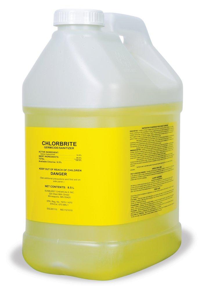 Sunburst Chemicals Yellow Chlorine Bleach (Case of 2) 
