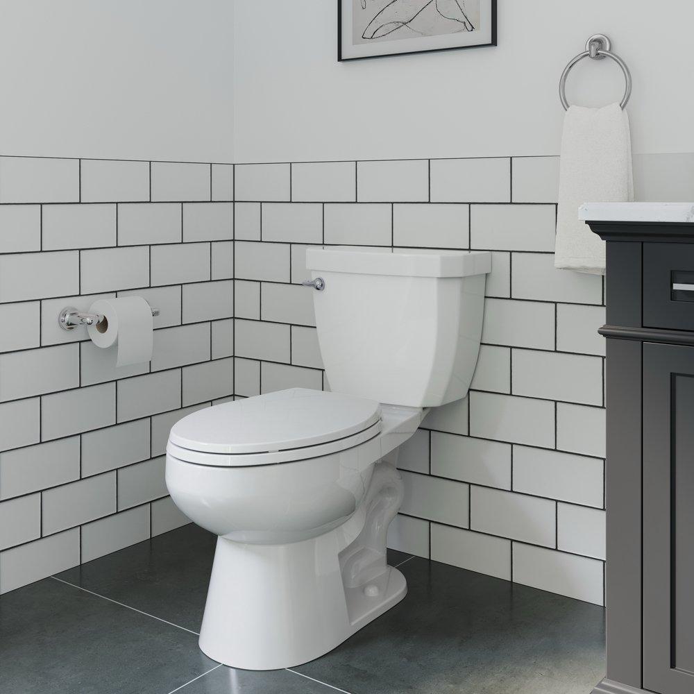 PROFLO® White 60 x 30 in. Soaker Alcove Bathtub with Drain 