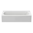 PROFLO&reg; White 60 x 30 in. Soaker Alcove Bathtub with Left Drain 
