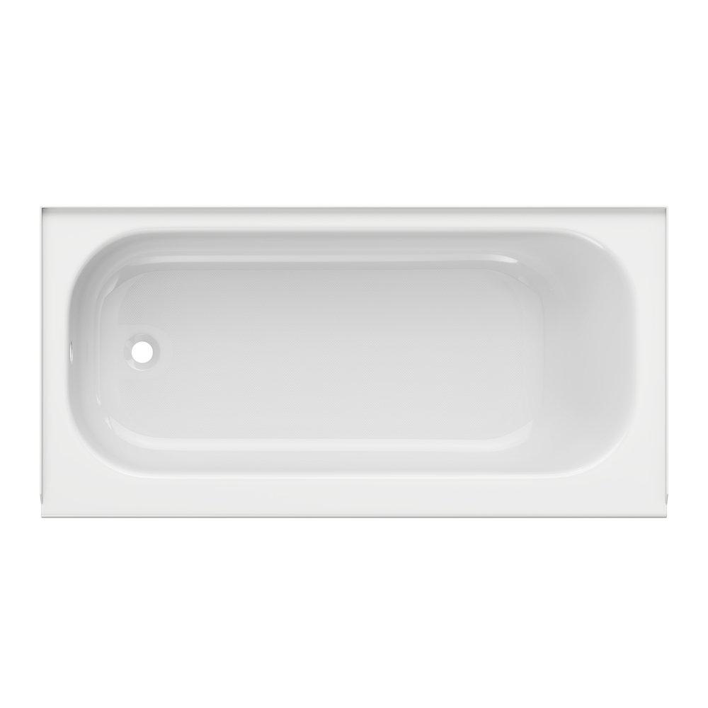 PROFLO&reg; White 60 x 30 in. Soaker Alcove Bathtub with Left Drain 