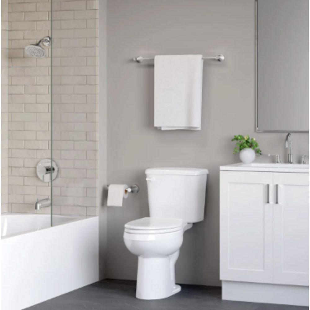 PROFLO&reg; White 60 x 30 in. Soaker Alcove Bathtub with Left Drain 