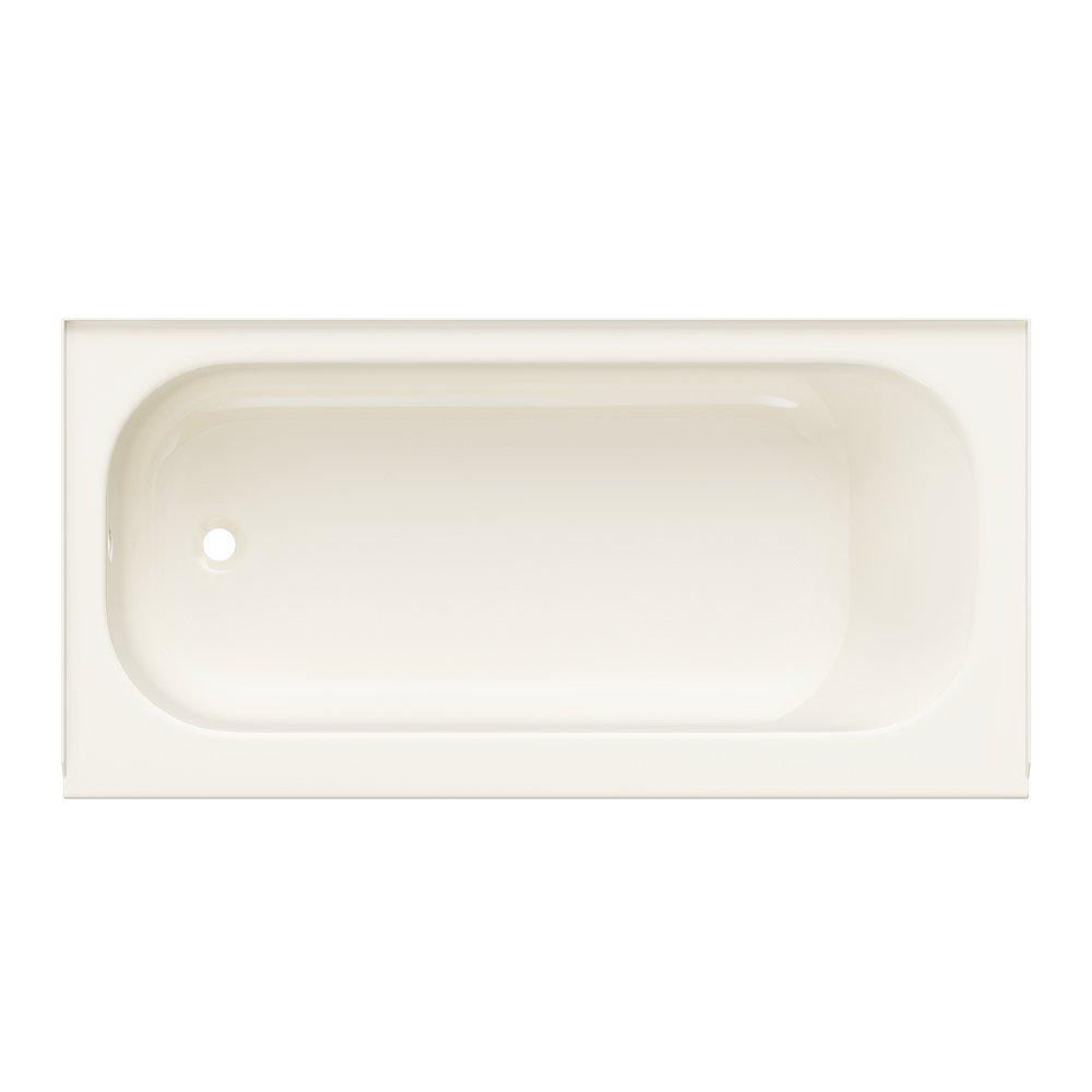 PROFLO&reg; Biscuit 60 x 30 in. Soaker Alcove Bathtub with Drain 