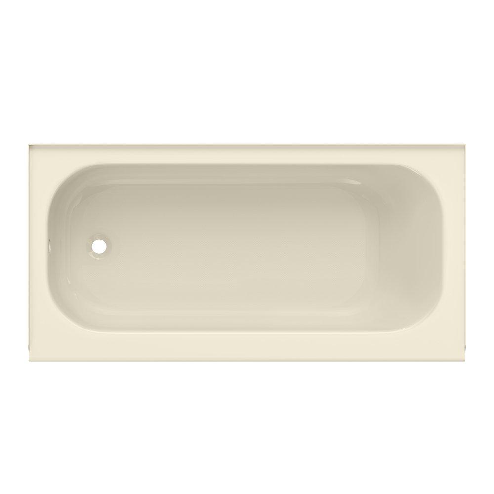 PROFLO&reg; Bone 60 x 30 in. Soaker Alcove Bathtub with Drain 