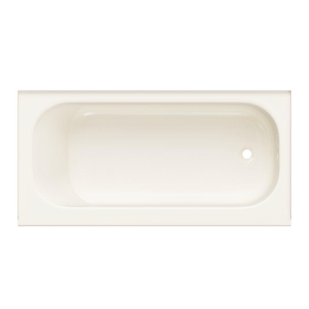 PROFLO&reg; Biscuit 60 x 30 in. Soaker Alcove Bathtub with Right Drain 