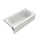 PROFLO® White 60 x 30 in. Soaker Alcove Bathtub with Right Drain 