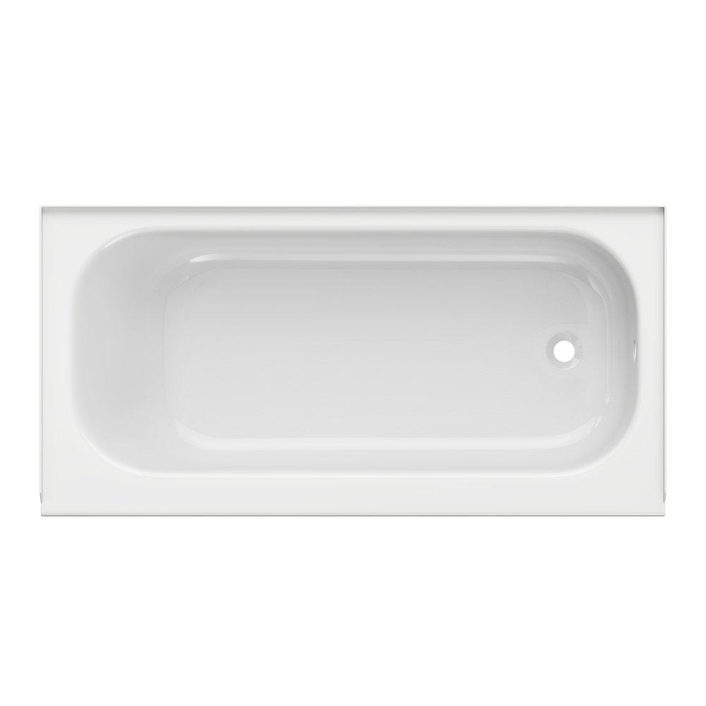 PROFLO® White 60 x 30 in. Soaker Alcove Bathtub with Right Drain 