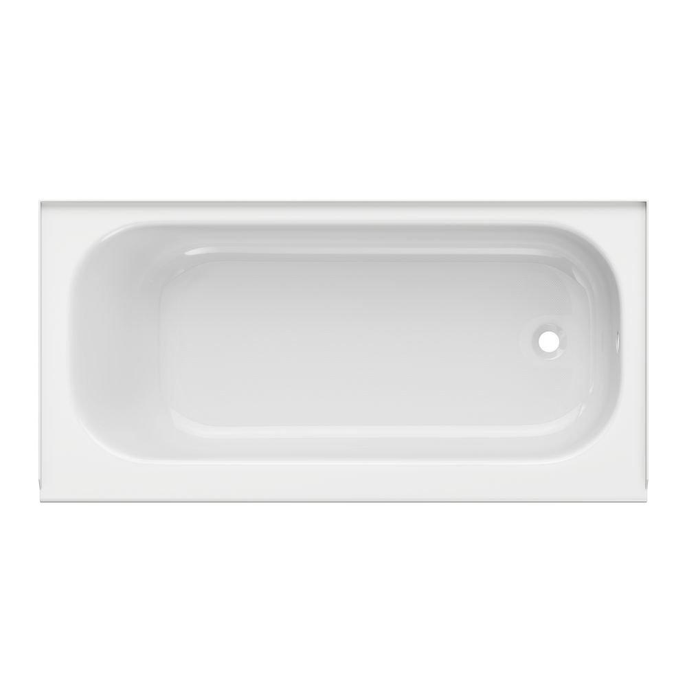 PROFLO&reg; White 60 x 30 in. Soaker Alcove Bathtub with Right Drain 