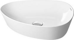 19-69/100 x 15-47/50 in. Oval Vessel Mount Bathroom Sink in White Alpin